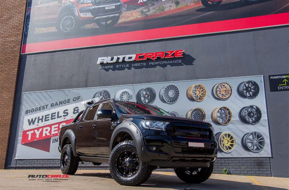 FORD RANGER HOSTAGE MATTE BLACK